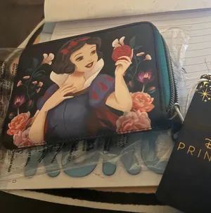 Disney Snow White Zip Wallet - Blue,‎ Red, Pink thumbnail 1