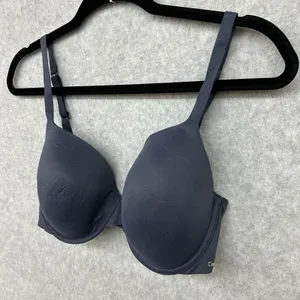 Calvin Klein Bra Women's Navy 34DD Underwire Padded T-Shirt Style thumbnail 2