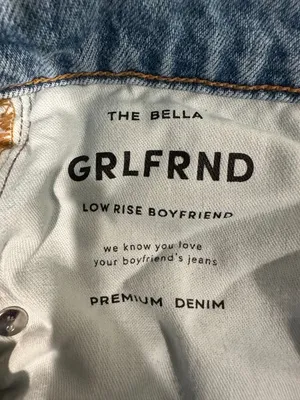 GRLFRND Bella Low Rise Boyfriend Jeans Santa Monica 31 thumbnail 9