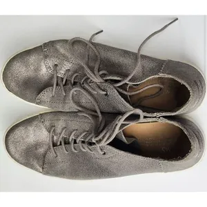 TOMS Sneakers Womens‎ Size 9 Metallic Gray/Silver Shoes thumbnail 5