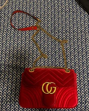 Amazon Red Velour Bag thumbnail 1