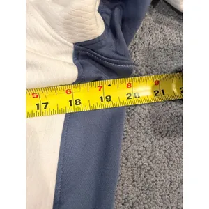 The North Face Womens Large Grid Fleece Jacket White Blue Full Zip Outdoor thumbnail 15