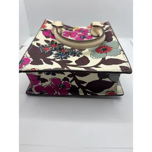 Tory Birch Emerson Mini Shopper Floral Shoulder Strap Crossbody Purse thumbnail 4