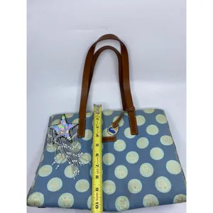 DOONEY & BOURKE Blue Brown Shoulder Bag Customized thumbnail 5
