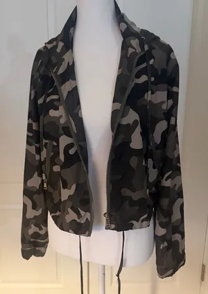 Ci Sono Camouflage Utility Jacket thumbnail 1