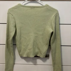 John Galt Pale Green Shannon Cardigan thumbnail 3