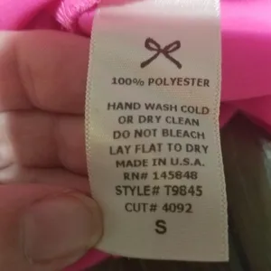 Everly Small Chiffon Key Hole Front Tank Top Blous thumbnail 5