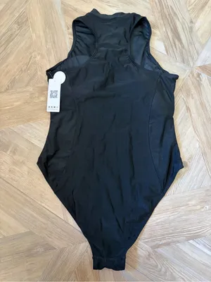 Charmo Half Zip Mock Neck One Piece Swimsuit Size XL Scuba Beach Vacation Travel thumbnail 2