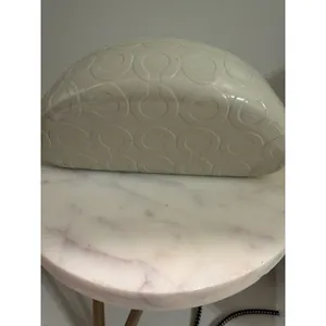 Coach White Embossed Signature Hard Shell Glasses‎ Case thumbnail 3