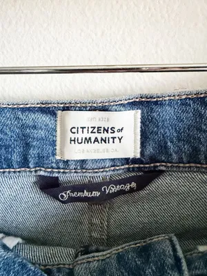 Citizen of Humanity Annabelle Vintage Relaxed Jean Short Size 25 thumbnail 6