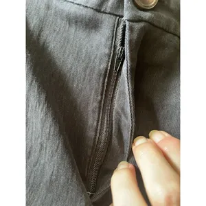 MELLODAY Women’s Black High Rise Wide Leg Pants Size M thumbnail 6