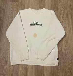 vintage sweatshirt White Size L thumbnail 1