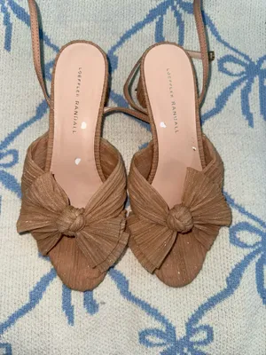 Loeffler Randall Heels Bow Camellia thumbnail 3