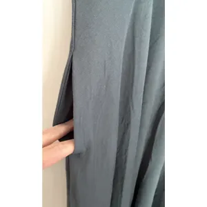 Quince Women Tencel Jersey Fit & Flare Dress Dark Olive Women's Size Medium thumbnail 11