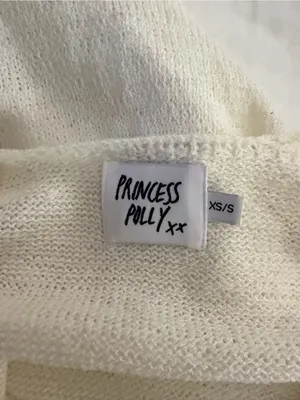 Princess Polly Cream Knit Cami with Adjustable Tie Hem thumbnail 3
