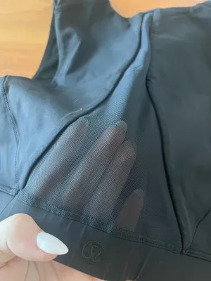 Lululemon Black High Neck Bra thumbnail 3