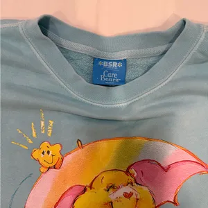 BSR by Sami Ryan Blue Sweatshirt with Care Bear and Cloud Design thumbnail 2