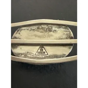 Vtg VHC Sterling Silver Van Horne Collection Cuff Bracelet Earring‎ Set Lot thumbnail 5