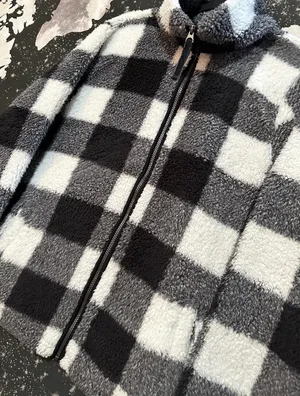 Members Mark Cozy Sherpa Full Zip Jacket thumbnail 2