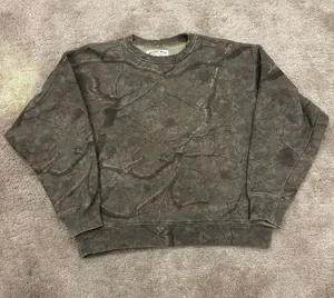 Dairy Boy Brown River Camo Crewneck Sweatshirt Small thumbnail 1