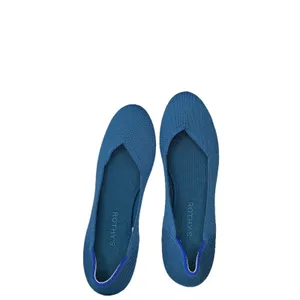 Rothy's‎ The Flat Round Toe Blue Shoes Size 10 thumbnail 3