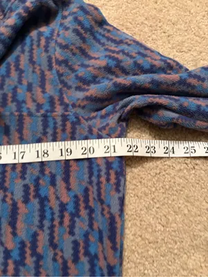 Patagonia quarter zip micro D snap-t pullover hiking winter long sleeve sz large thumbnail 13
