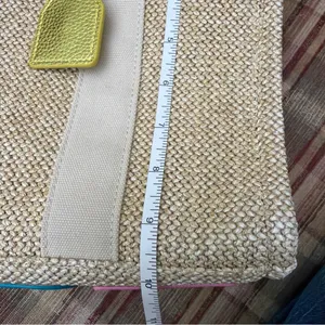Kurt Geiger Beige Tote with Colorful Scarf thumbnail 3
