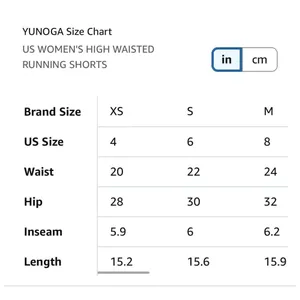 NEW High Waisted Yoga 6” inseam Workout Athletic Running Shorts M thumbnail 6