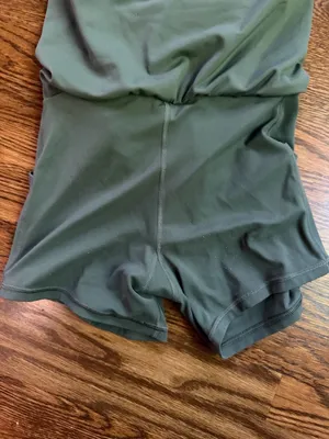 Athleta Transcend Skort in Green, Size Medium thumbnail 6