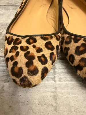 Saks 5th Avenue Leopard Print calf Hair Flats thumbnail 3