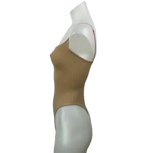SKIMS Brown Tan Sleeveless Cami Camisole Seamless Sculpt Thong Bodysuit Size XS thumbnail 2