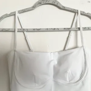 Alo Yoga Airbrush Streamlined Dress White/White M thumbnail 3