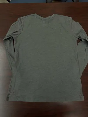 NFL Miami Dolphins Long Sleeve Grey Tee Shirt Size Large thumbnail 3