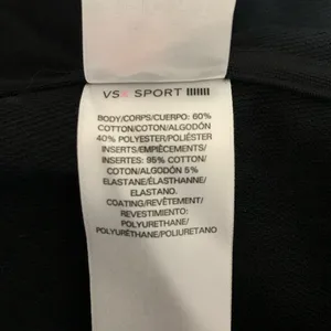 Victoria's Secret VSX Sport Faux Leather Moto Jacket women's size Large thumbnail 7