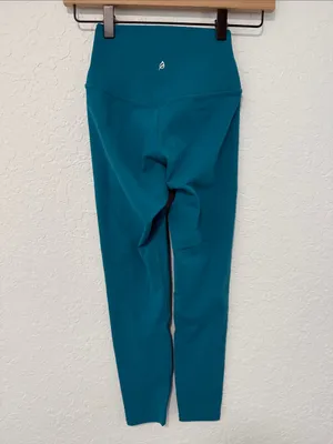 P’tula Teal High-Waist Danielle Luxe Leggings Size XS thumbnail 2