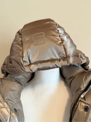 Aritzia The Super Puff Shorty Liquid Shine woman's jacket size 2xs relaxed fit thumbnail 15