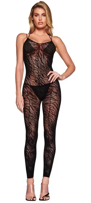 NWT I.AM.GIA X-Rated Taraji Lace Lingerie Sheer Onesie Jumpsuit thumbnail 1