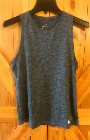 nike dri fit rn 56323 tank top size small heather Gray Women’s (2968) thumbnail 1