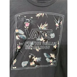 Vans Off The Wall Panther Floral Graphic T-Shirt M Skate Tee thumbnail 2