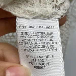 Joie Ivory Floral‎ Lace Mini Cover Up Dress thumbnail 6