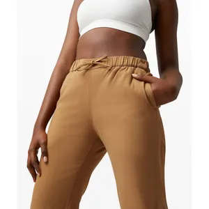Lululemon Essential Affinity Mid Rise Jogger Pants Saddle Brown Size 6 thumbnail 4