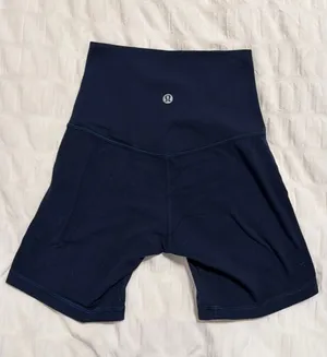 Lululemon Biker Shorts Navy Blue thumbnail 1