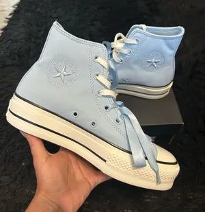 CONVERSE Ctas lift hi top blue platform lace up shoes sneakers women’s 7 new thumbnail 1