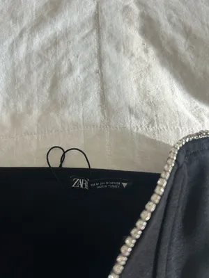 Zara studded black corset top  thumbnail 2