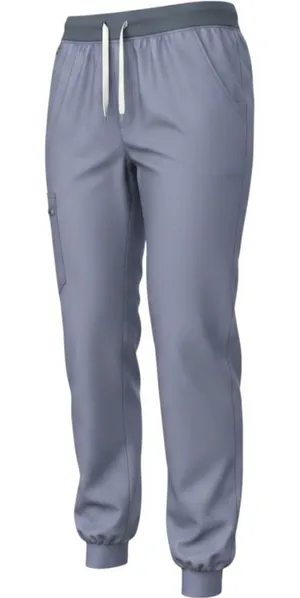 FIGS Sz M Jogger Scrubs Pants Pull On 6 Pockets Ribbed Anti-Wrinkle thumbnail 1