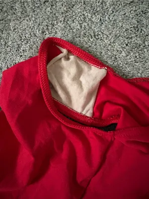 Balera Red Halter Ballet Leotard with cut outs on back Size XS thumbnail 5