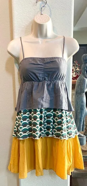 Anthropologie Like new Scrapbook summer dress. Sz S thumbnail 1