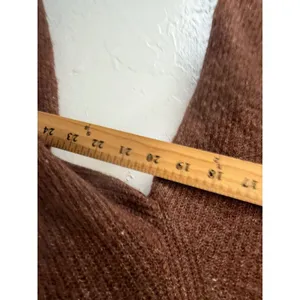 Old Navy Women's Brown Speckled Knit Crew Neck Sweater‎ Medium Preppy Casual thumbnail 7