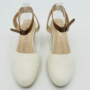 Dream Paris Women's Closed Toe Size 8.5 Ankle Strap Espadrilles Wedge Sandals thumbnail 2