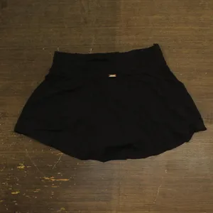 Anne Cole Womens Soft Wide Band Swim Skirt Bikini Bottom MYMB41401 Black M thumbnail 2